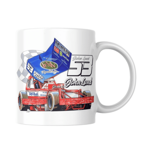 Brisca F1 #53 White Mug