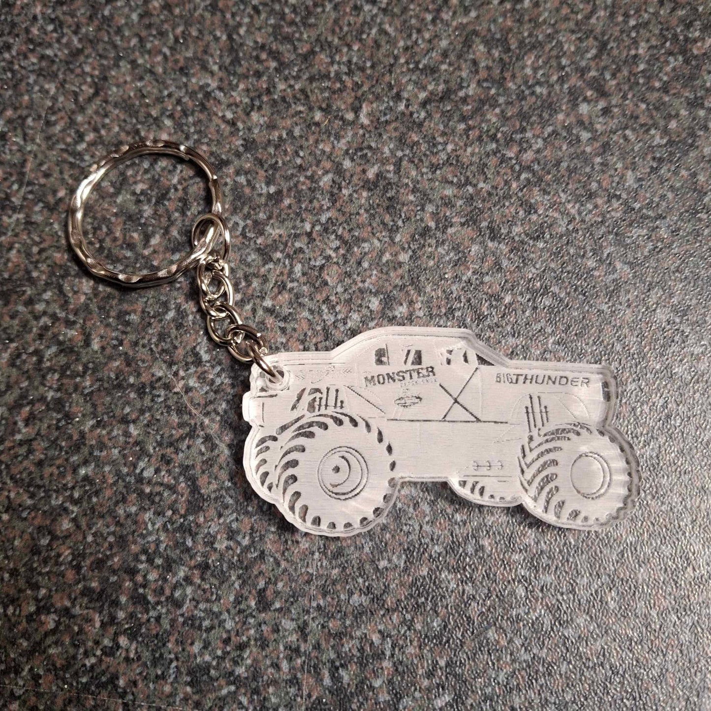 Big Thunder Monster Truck Keyring