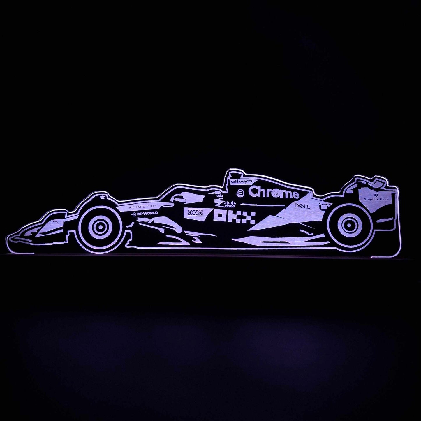 Oscar Piastri McLaren 2025 LED Lamp Light
