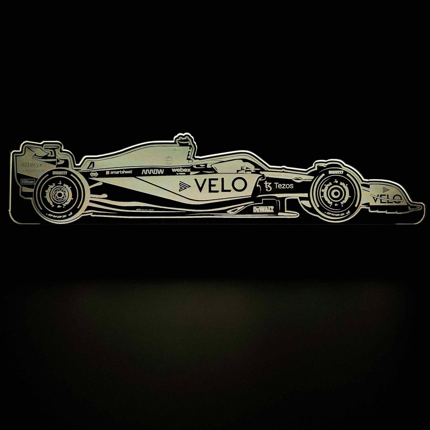 Formule 1 Mclaren LED Lamp Nachtlampje