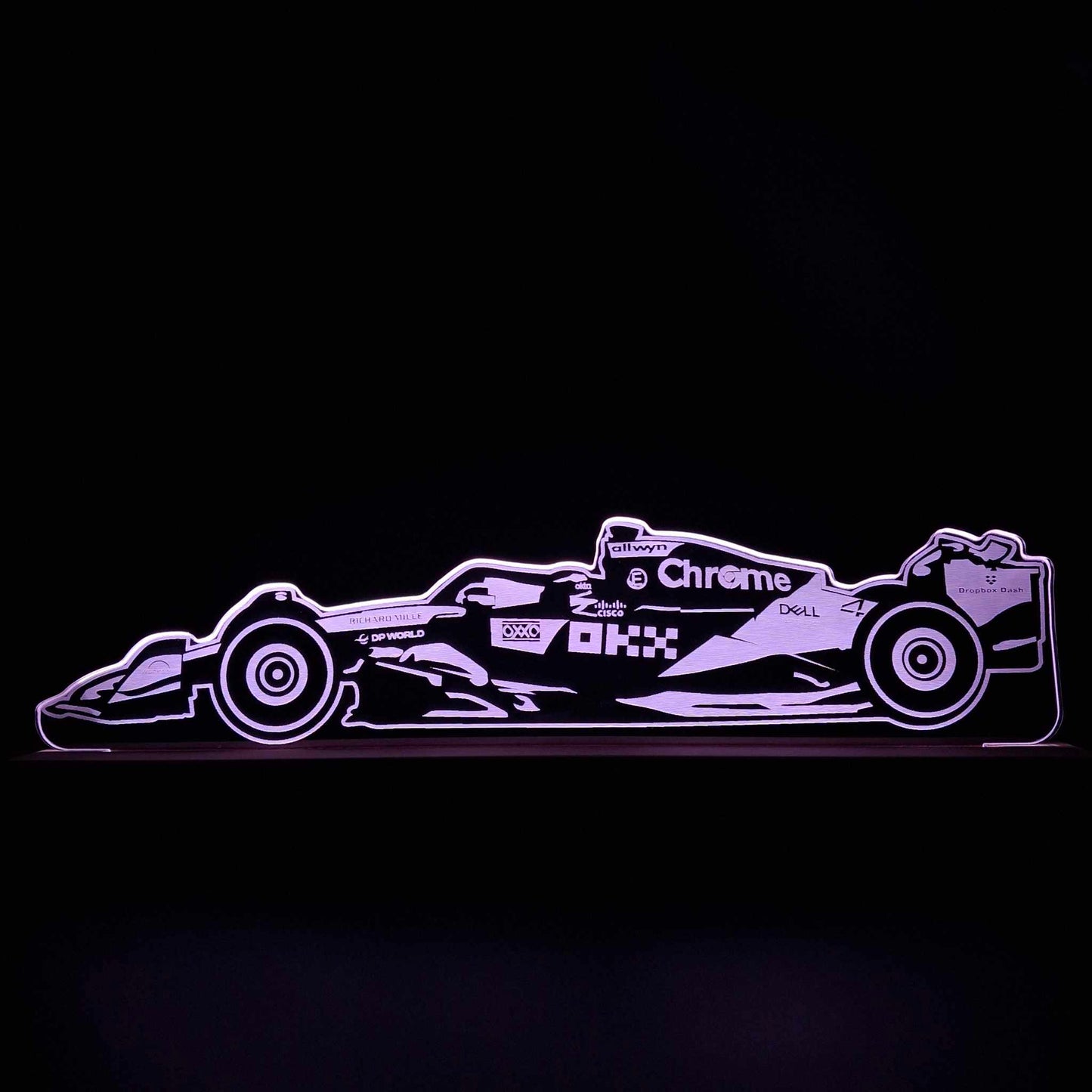 Lando Norris McLaren 2025 LED Lamp Light