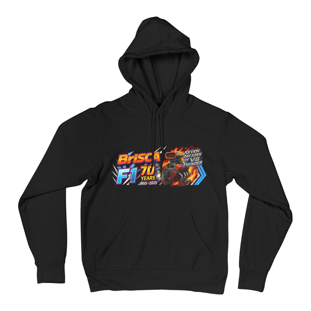 Brisca F1 70 Years 2025 Hoodie