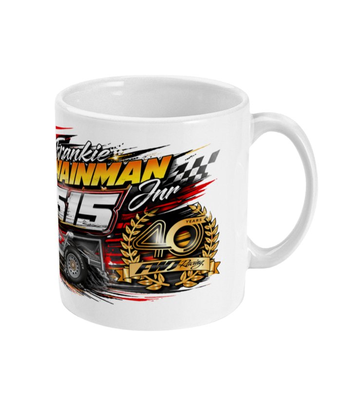 Frankie Wainman Jnr #515 – 40 Years of FWJ Racing – Brisca F1 Stock Car Mug