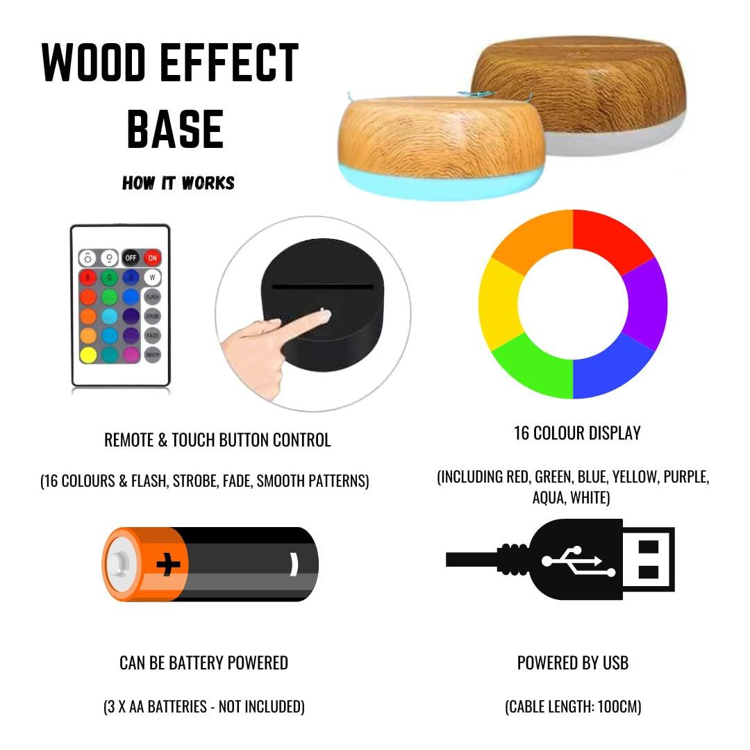 Personalised Xbox Controller LED Lamp Night Light Night Light Stock Car & Banger Toy Tracks