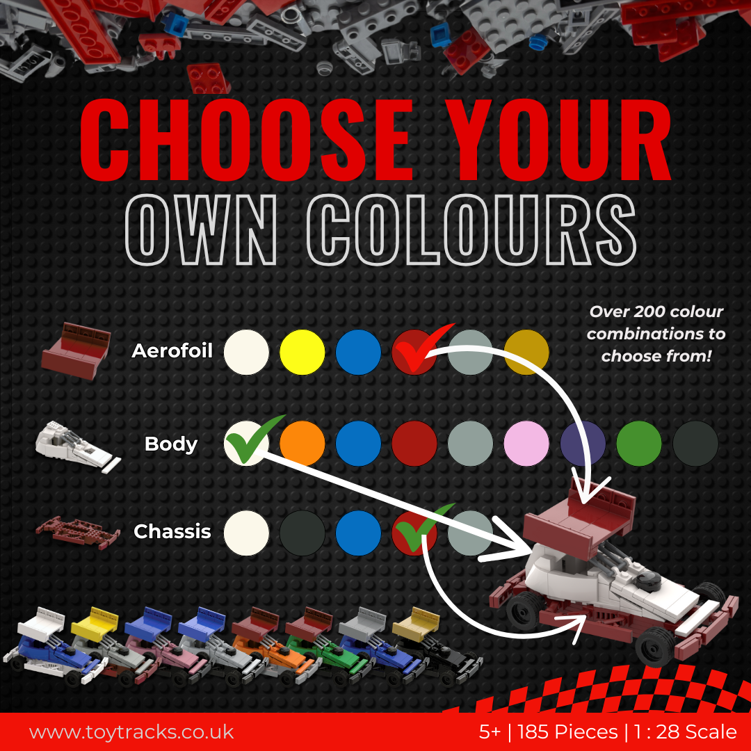 Brisca F1 Brick Building Kits - Create a Brisca F1 Model With Bricks ...