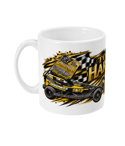 1 Tom Harris Brisca F1 gold mug – left view