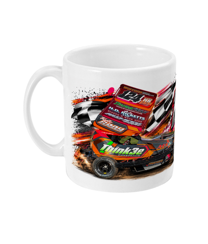 124 Kyle Gray Brisca F1 mug – left view