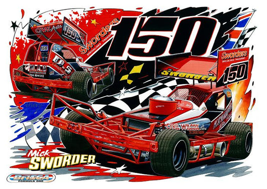 Brisca F1 #150 Mick Sworder Print