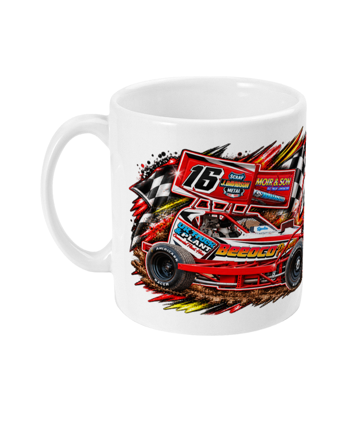16 Mat Newson Brisca F1 mug – left view