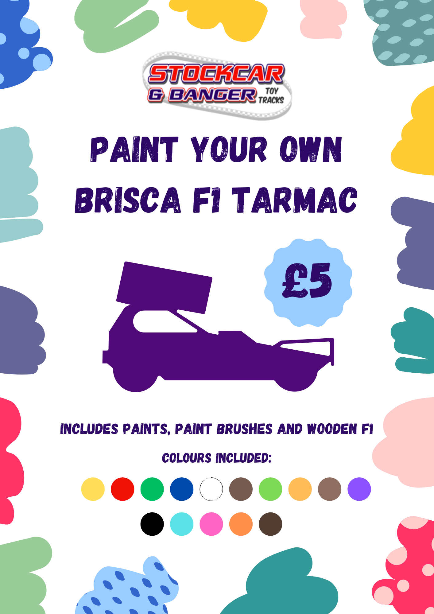 Verf je eigen Brisca F1 Tarmac Kit