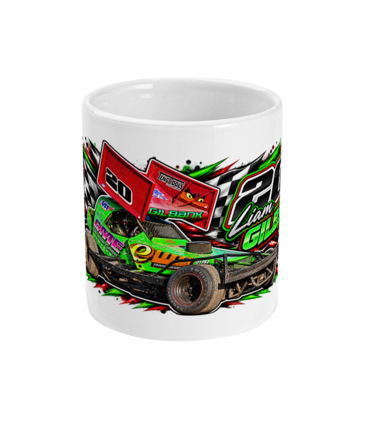 20 Liam Gilbank Brisca F1 mug – front view