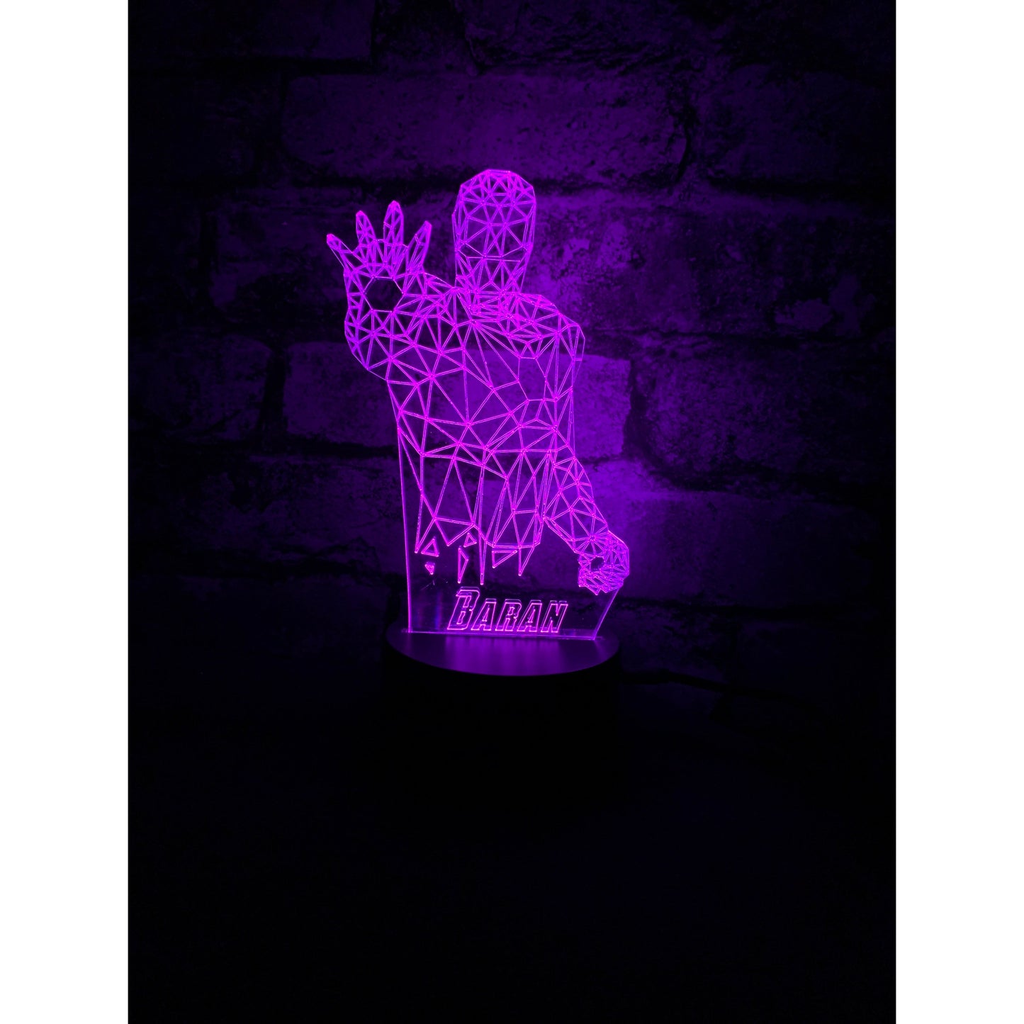 Ironman LED Lamp Night Light