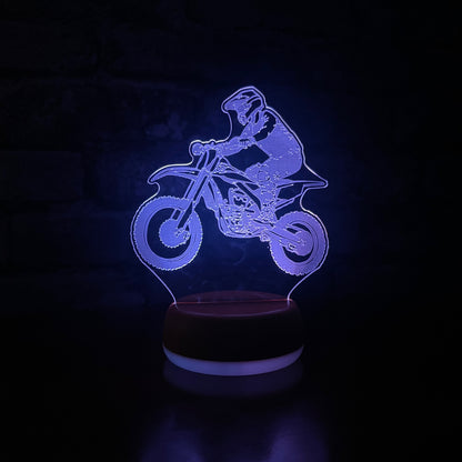 Motocross Bike LED Lamp Night Light