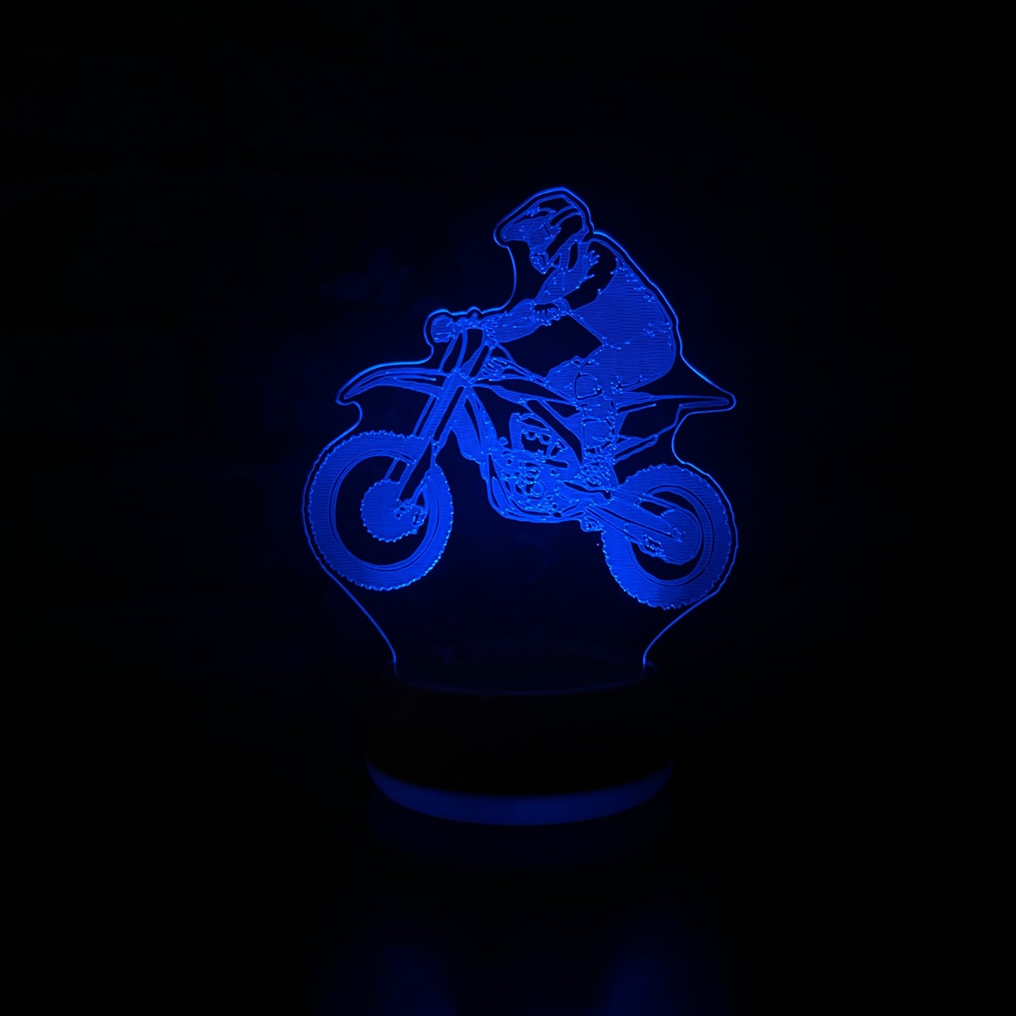 Motocross Bike LED Lamp Night Light