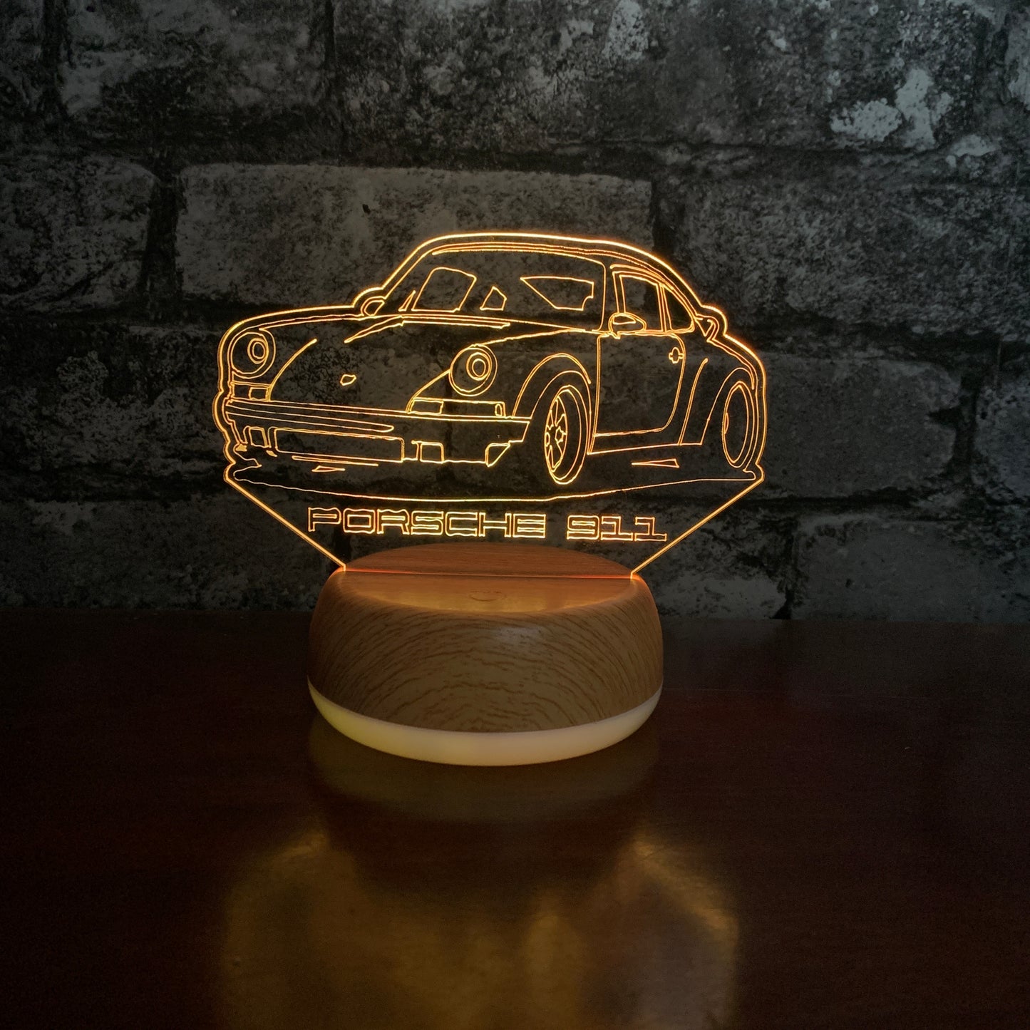 Porsche 911 LED Lamp Night Light