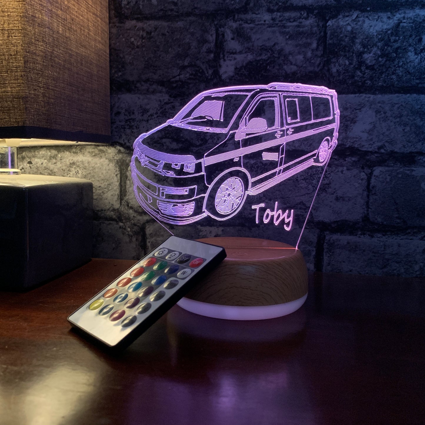 Gepersonaliseerde VW T5 vrachtwagen LED-lamp nachtlampje