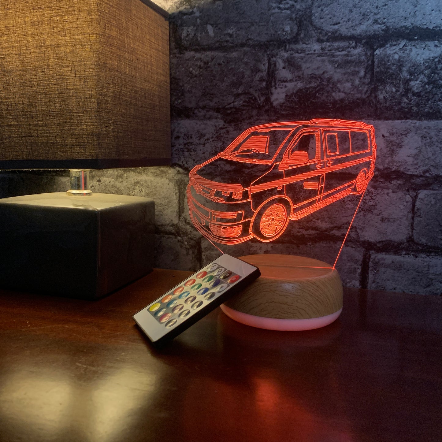 Gepersonaliseerde VW T5 vrachtwagen LED-lamp nachtlampje