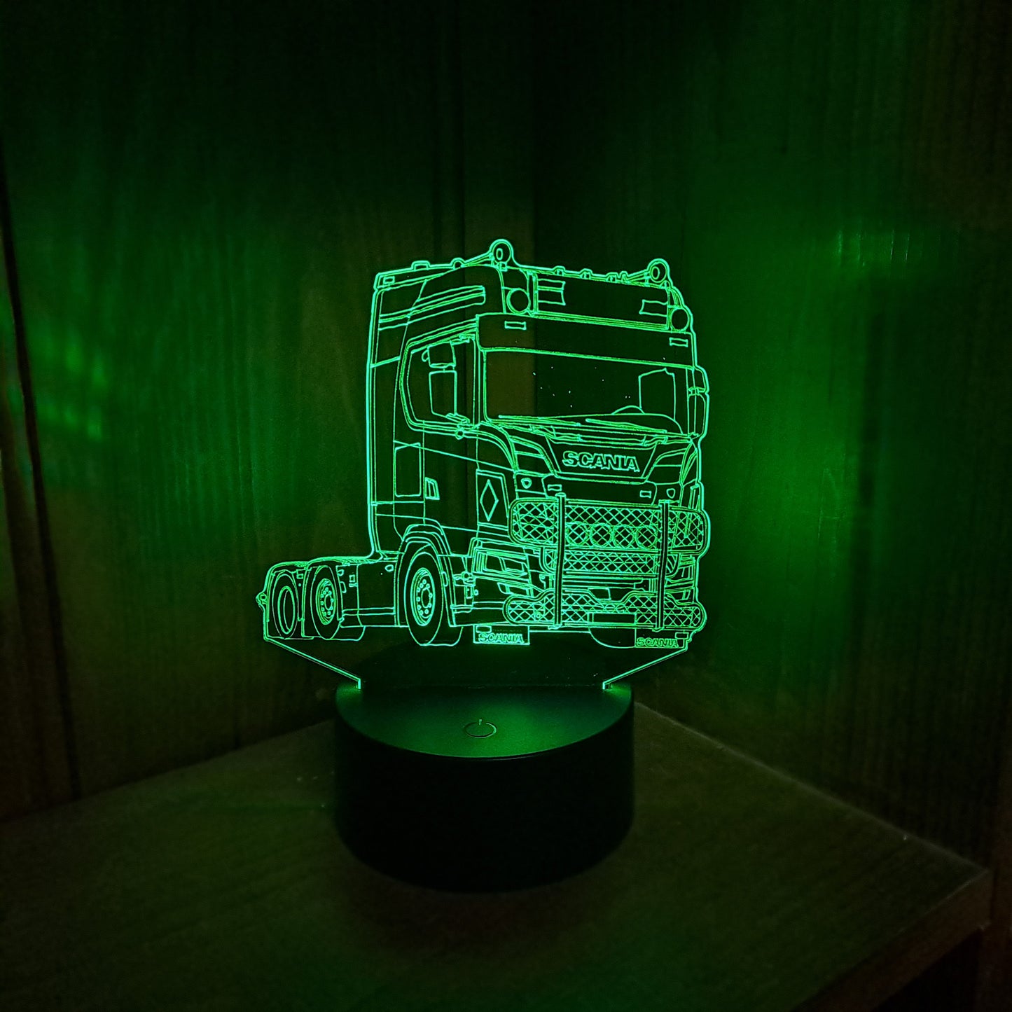 Scania Lorry LED Lamp Night Light