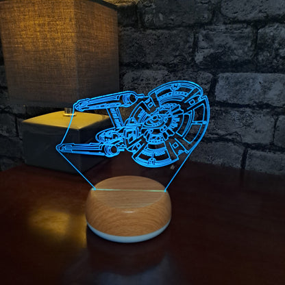 Star Trek Enterprise LED Lamp Night Light