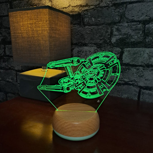 Star Trek Enterprise LED Lamp Night Light