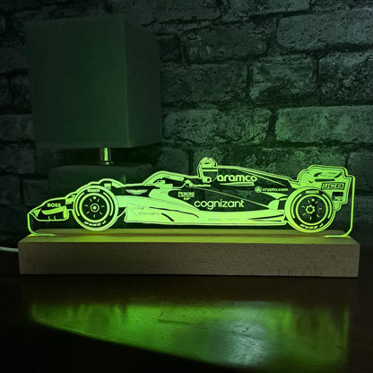 Aston Martin Formula 1 LED Lamp Night Light