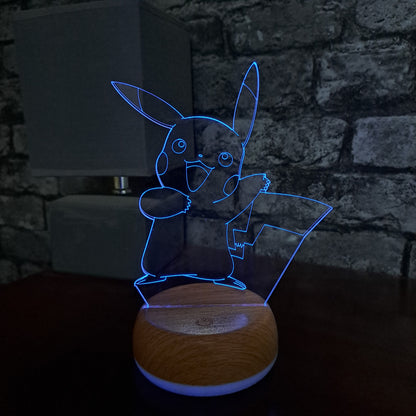 Pikachu LED Lamp Night Light