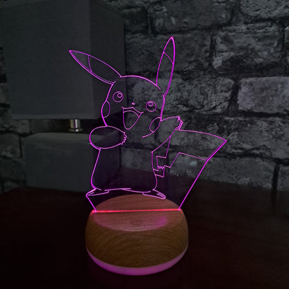 Pikachu LED Lamp Night Light