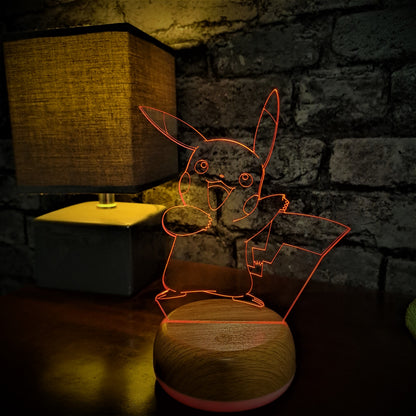 Pikachu LED Lamp Night Light