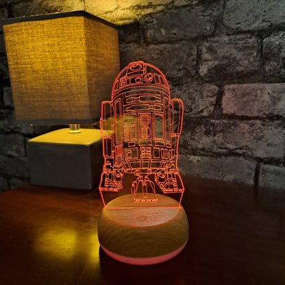 R2D2 Droid LED Lamp Night Light