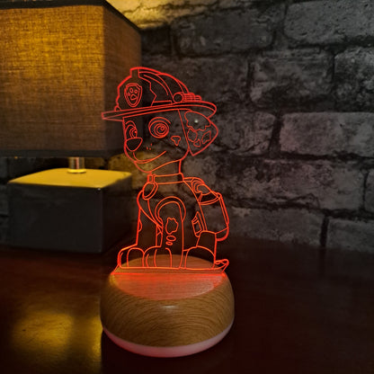 Marshall Paw Patrol LED Lamp Night Light