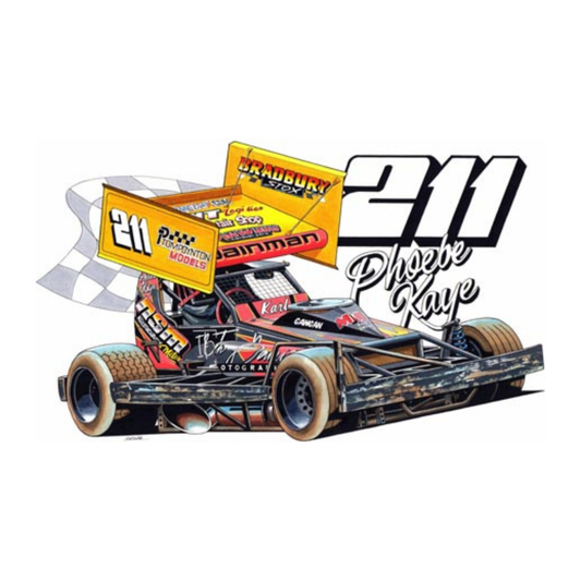 Brisca F1 Sticker #211 Phoebe Kaye