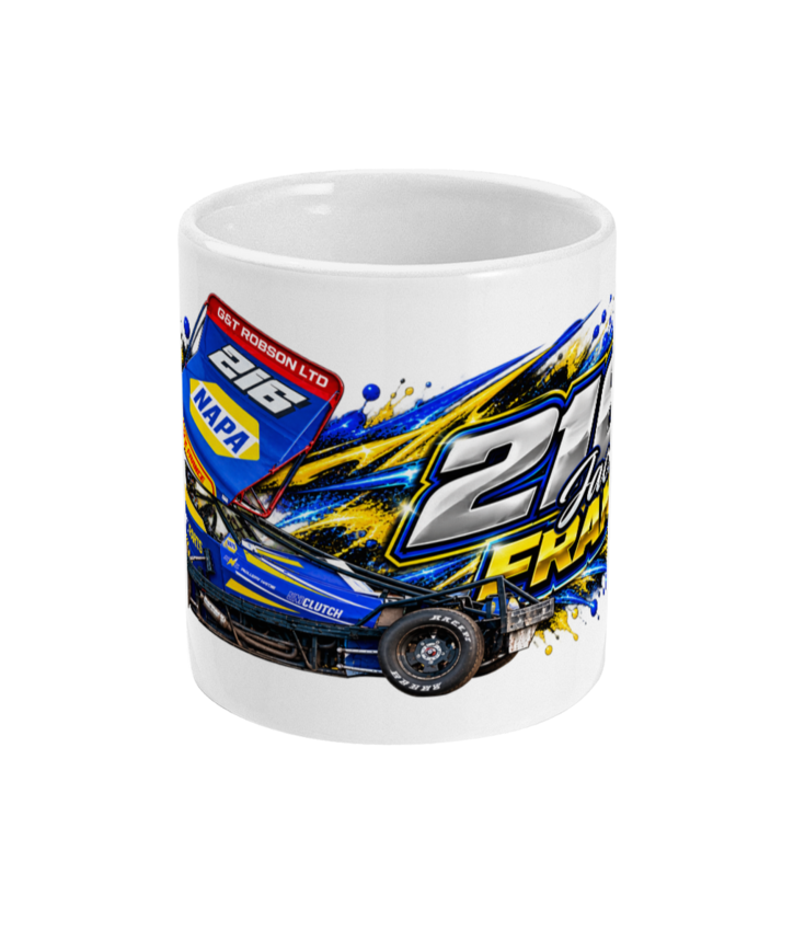 216 Jack France Brisca F1 mug – front view