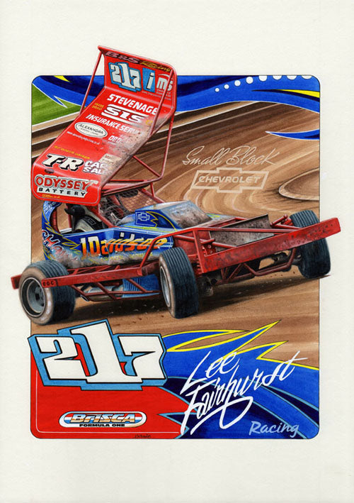 Brisca F1 #217 Lee Fairhurst Serious Print