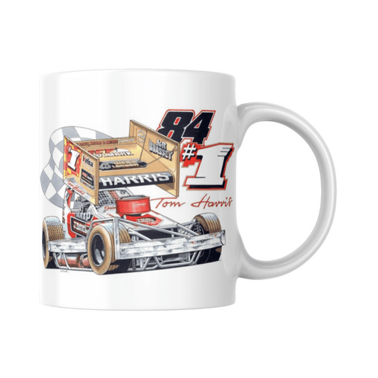 Brisca F1 #1 #84 White Mug