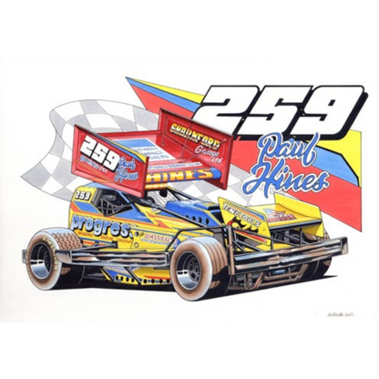 Brisca F1-sticker #259 Paul Hines 