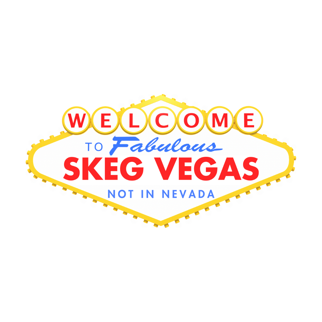 Skeg Vegas-sticker 