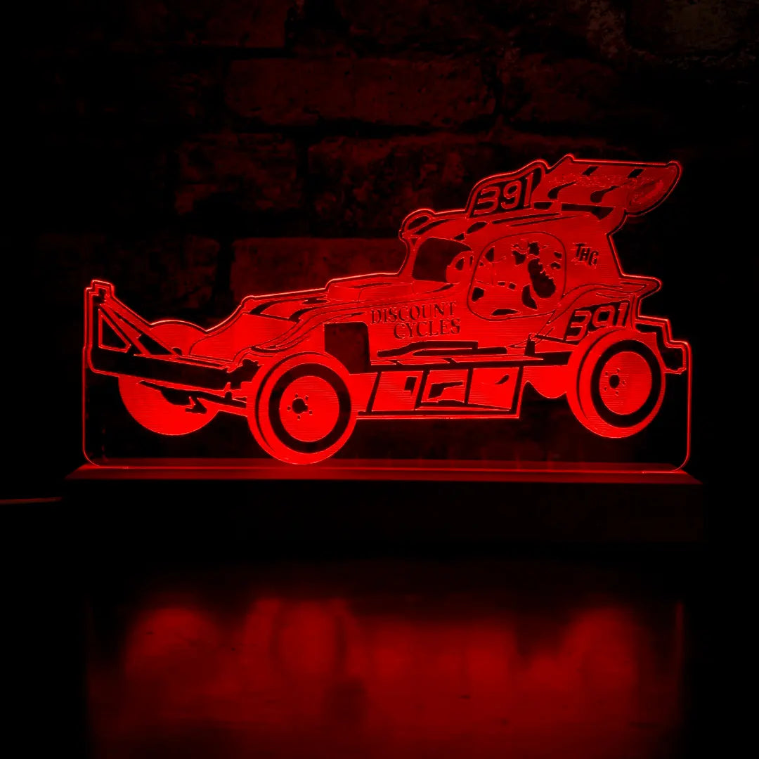 #391 Stu Smith Dodo - 'Supersmith' Night Light - Night Light - Stock Car & Banger Toy Tracks