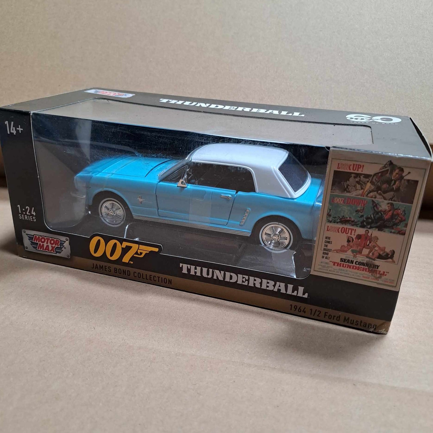 Ford Mustang 1964 Thunderball James Bond Collection 1/24 Scale