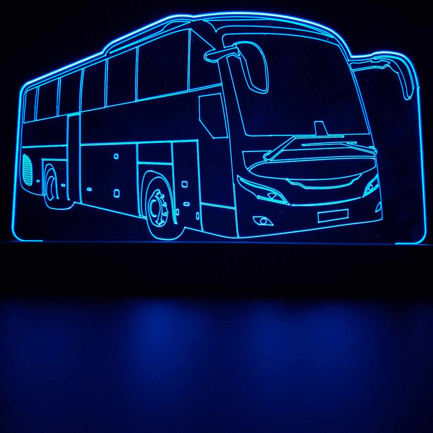Gepersonaliseerde Volvo vrachtwagen met aanhanger LED-lamp nachtlampje