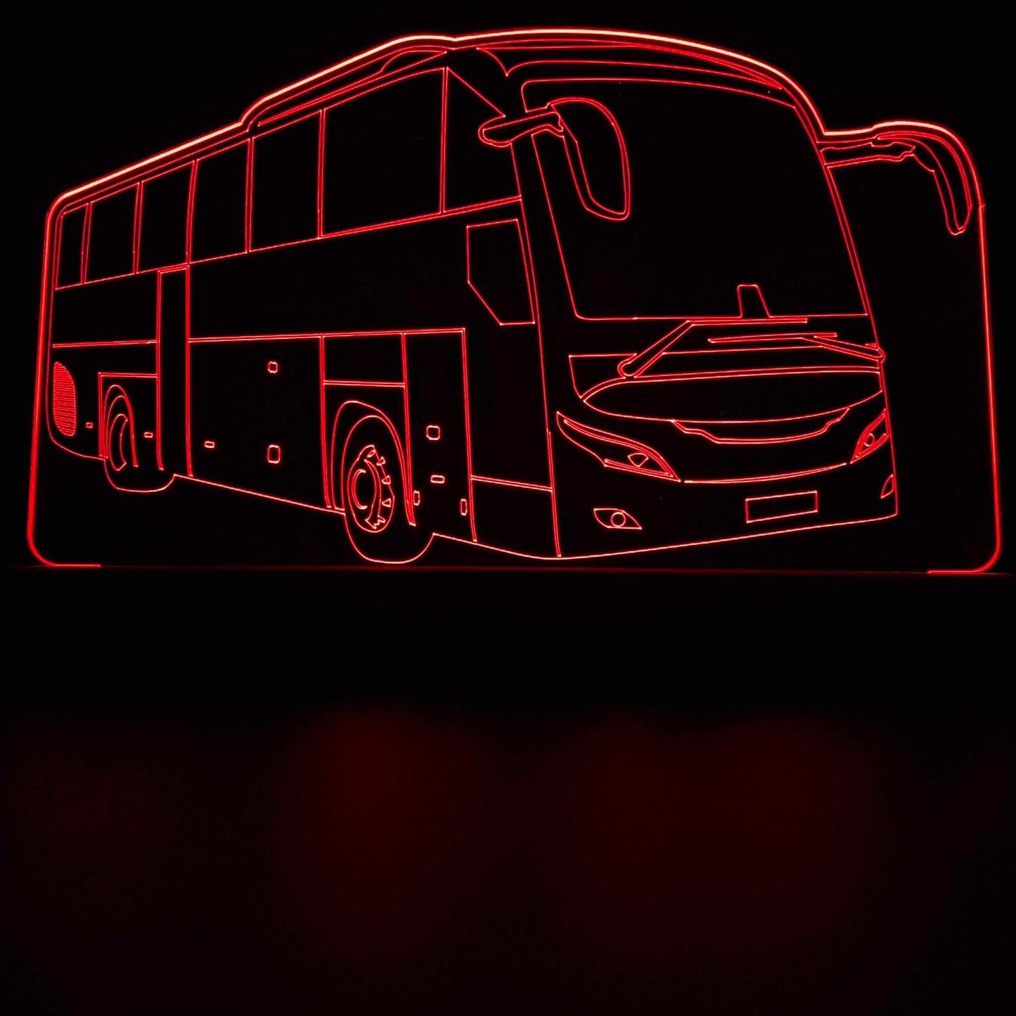 Gepersonaliseerde Volvo vrachtwagen met aanhanger LED-lamp nachtlampje