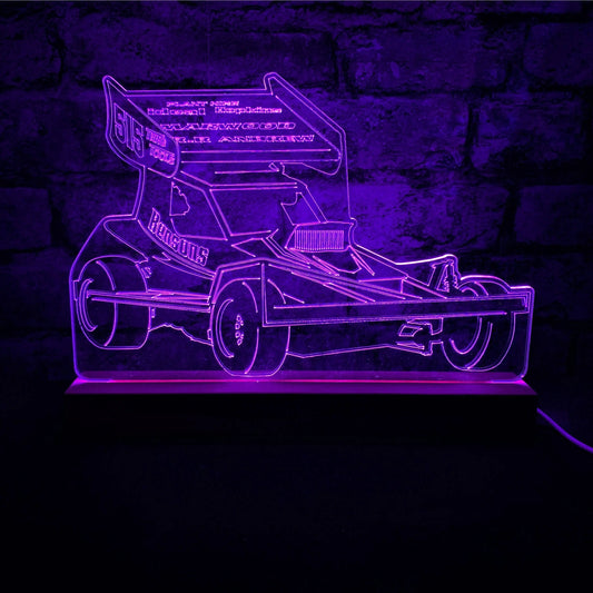 #515 Frankie Wainman Jnr Night Light - Night Light - Stock Car & Banger Toy Tracks