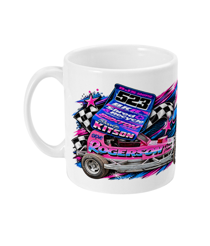 523 Brooke Kitson Brisca F1 mug – left view