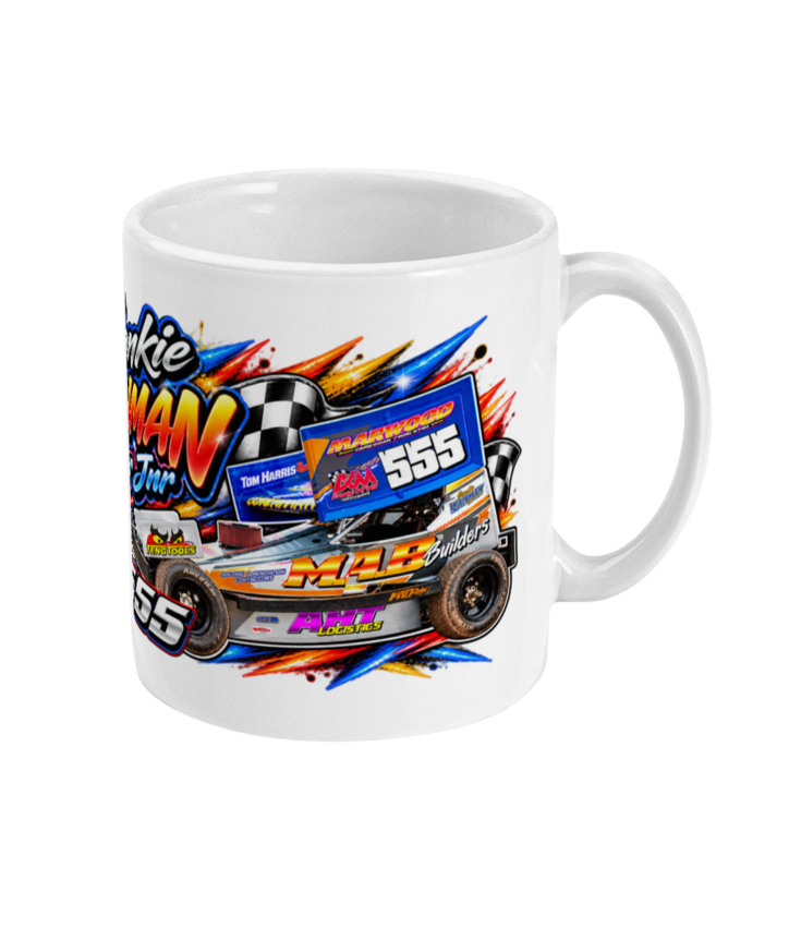 555 Frankie Wainman Jnr Jnr Brisca F1 mug – right view