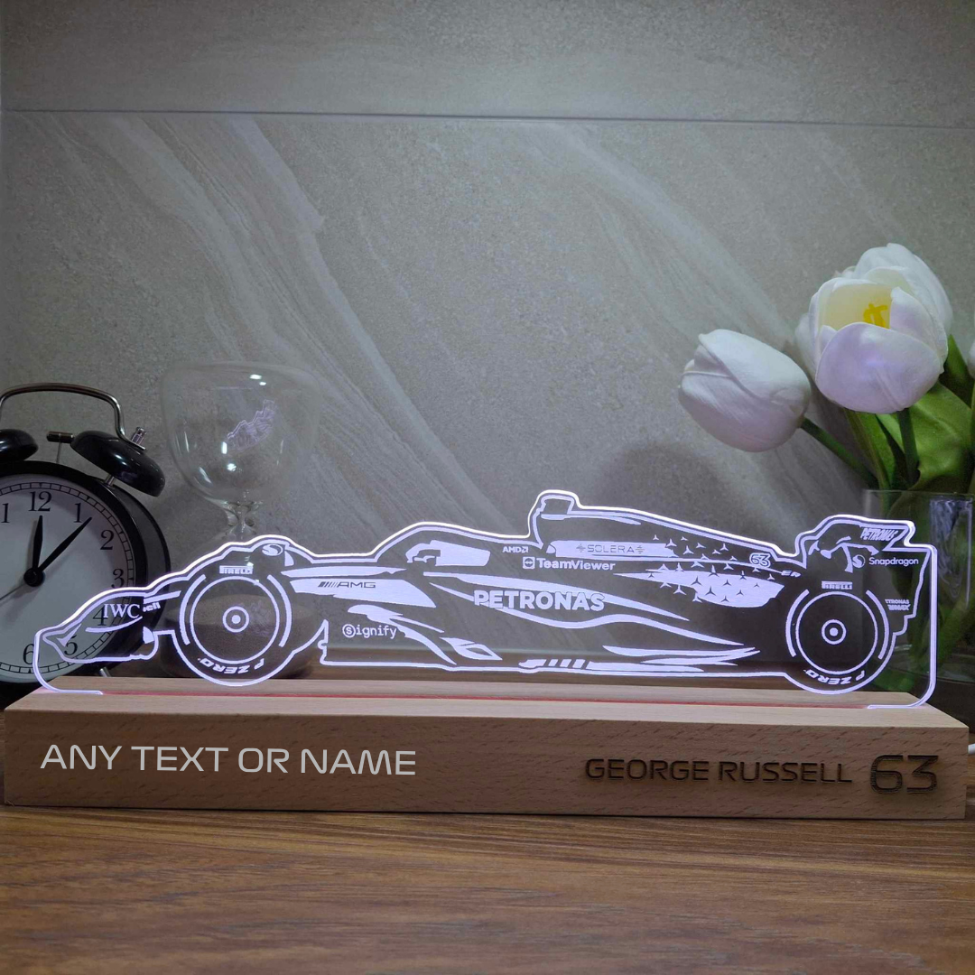 Formule 1 Mclaren LED Lamp Nachtlampje