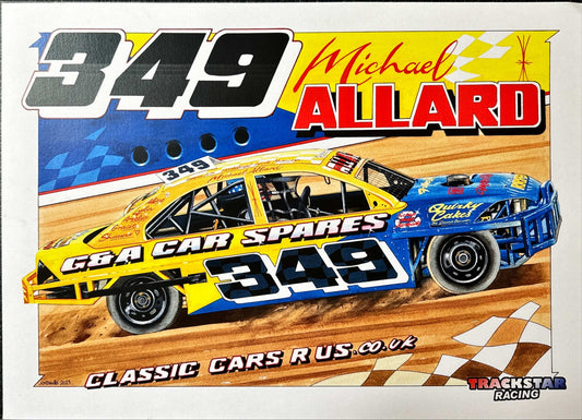 Michael Allard #349 Serious Print