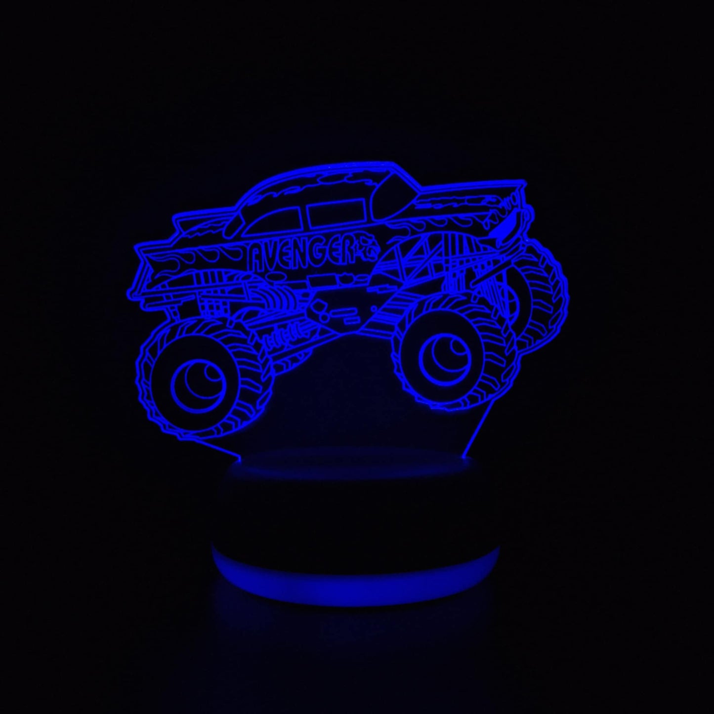 Avenger Monster Truck LED Lamp Night Light