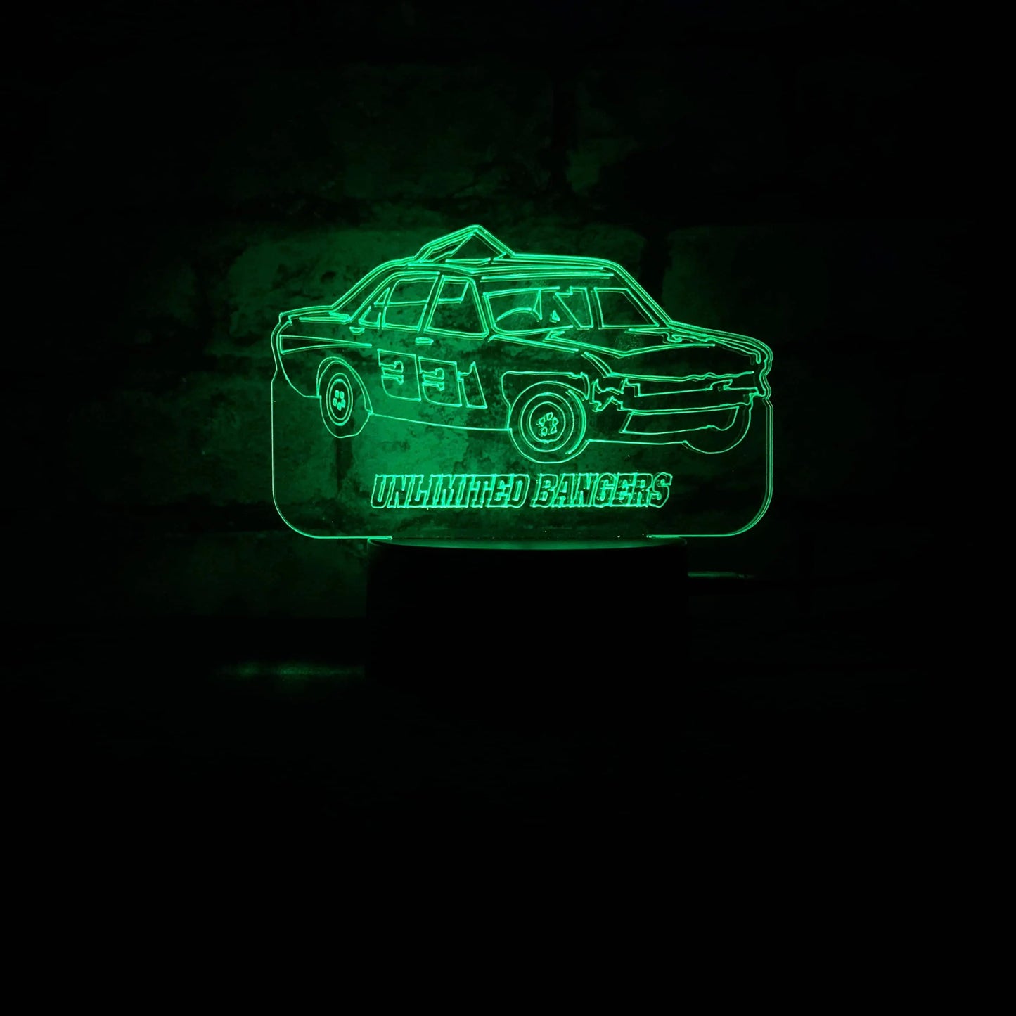 Boxer Jack #331 Banger LED Night Light  Night Light Stock Car & Banger Toy Tracks