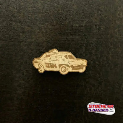 Boxer Jack #331 Banger - Magnet - Refrigerator Magnets - Stock Car & Banger Toy Tracks