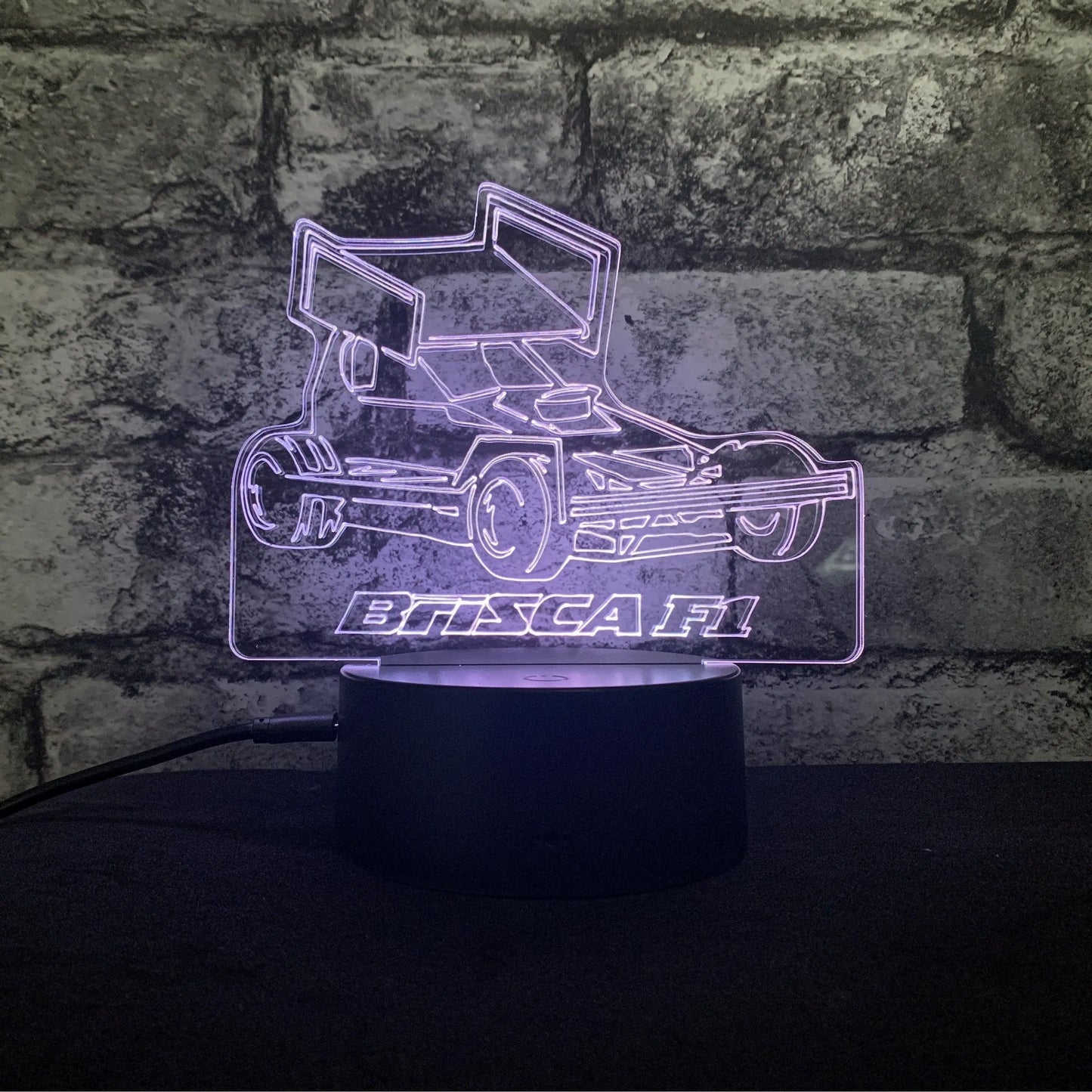 Brisca F1 Tarmac Wing LED Night Light  Night Light Stock Car & Banger Toy Tracks