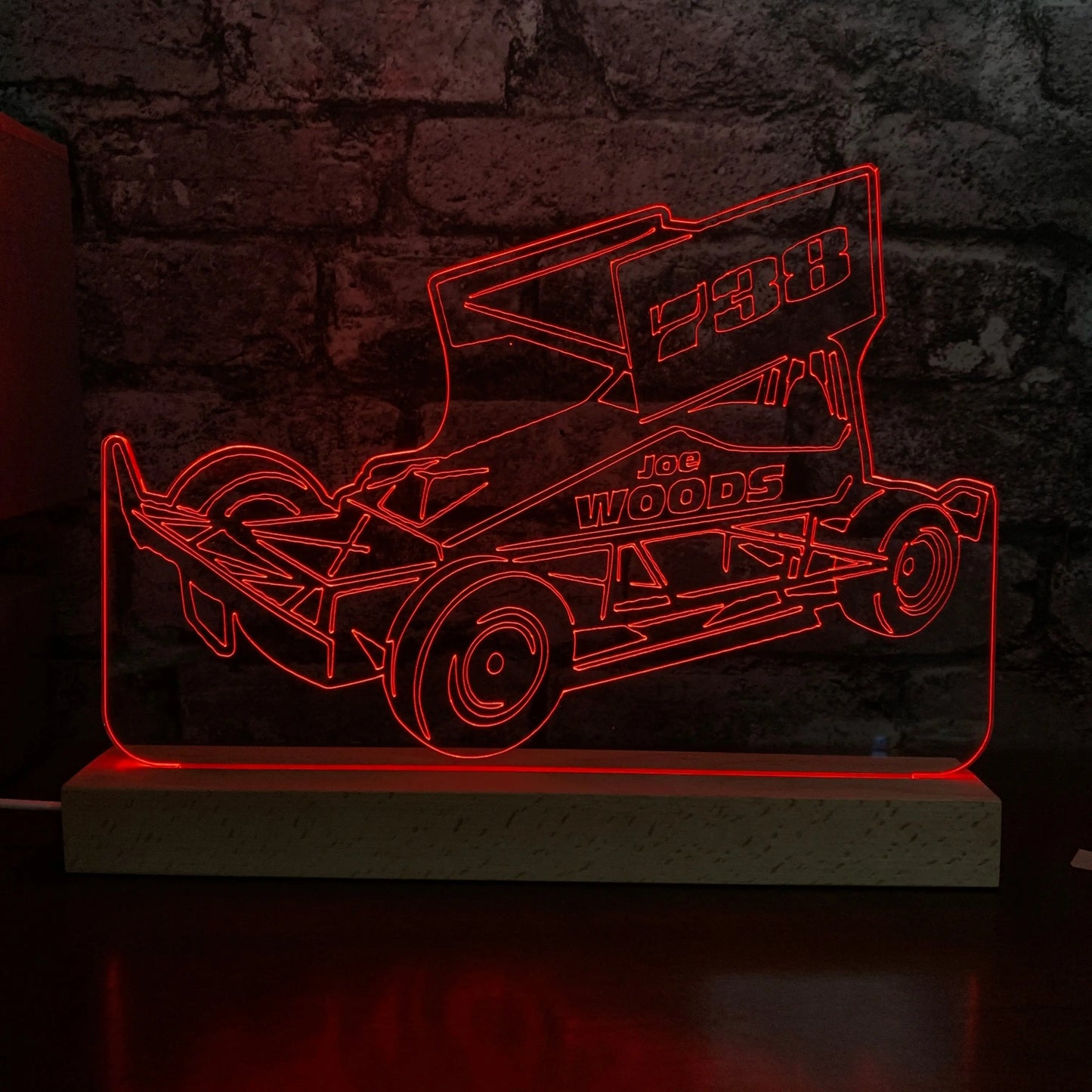 Brisca Formula 2 F2 LED Night Light  Night Light Stock Car & Banger Toy Tracks